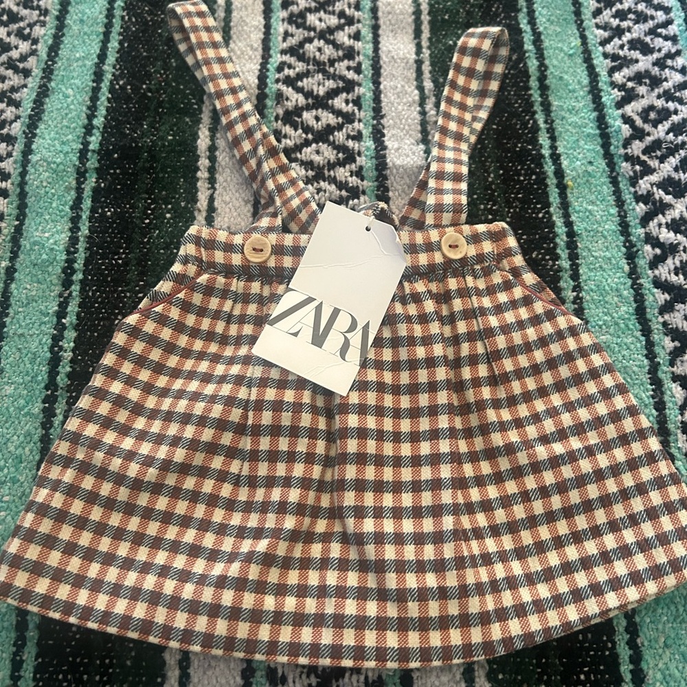 Zara kids skirted overalls